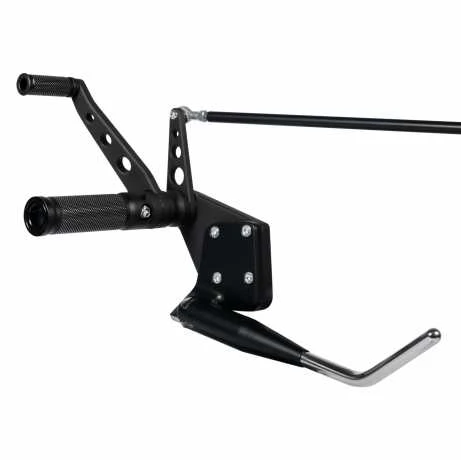 Fußrastenanlage Base Satin Schwarz Cut 3 Fußrastenanlage Base Satin Schwarz Cut – Bild 3