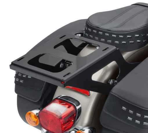 Harley Davidson HoldFast Two-Up Tour-Pak Gepäckträger Schwarz 2 Harley Davidson HoldFast Two-Up Tour-Pak Gepäckträger Schwarz – Bild 2