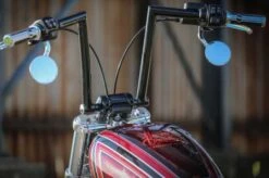 Tacho-Riser-Kit Schwarz -Thunderbike 51 74 030 21