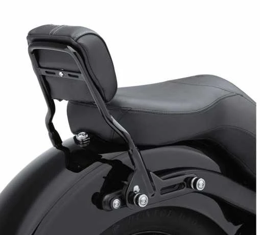 Harley Davidson Einteilige Abnehmbare Sissy Bar Kurz, Schwarz 2 Harley Davidson Einteilige Abnehmbare Sissy Bar Kurz, Schwarz – Bild 2