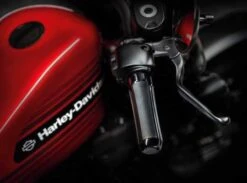 Harley Davidson Airflow Lenkergriffe Schwarz -Thunderbike 56100356 31