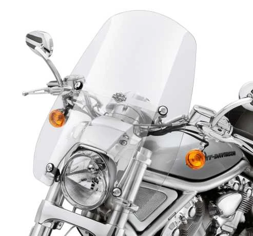 Harley Davidson Abnehmbare Compact Mid Sport Windschutzscheibe 16" Klar 1 Harley Davidson Abnehmbare Compact Mid Sport Windschutzscheibe 16" Klar