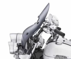 Harley Davidson Belüftete Windsplitter Windschutzscheibe 16" Dunkel Getönt -Thunderbike 57400159 3