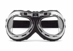 Helly Bikereyes Brille RB-2 Chrom & Klar -Thunderbike 88 8461 cce3