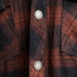 West Coast Choppers Austin Motorrad Hemd Rot/schwarz -Thunderbike 923404v 51