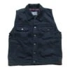 13 1/2 Rain Splitter Denim Weste Schwarz