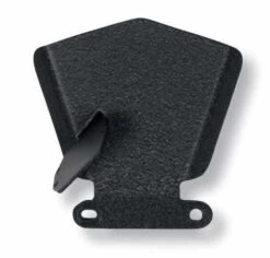 EFI-Cover Mit Manometerhalter Schwarz Wrinkle