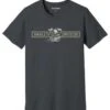 Harley-Davidson T-Shirt Chrome Warrior Dunkelgrau