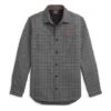 Harley-Davidson Karo Performance Hemd Schwarz/grau