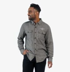 Harley-Davidson Hemd Low Rider Grau 5 Harley-Davidson Hemd Low Rider Grau -Thunderbike 96377 23vm 31