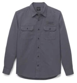 Harley-Davidson Hemd Stencil Dunkelgrau