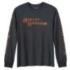 Harley-Davidson Longsleeve Whiplash Schwarz