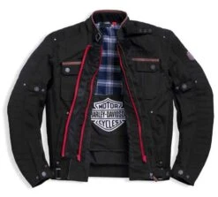 Harley-Davidson Denim Jacke Bailey Schwarz 5 Harley-Davidson Denim Jacke Bailey Schwarz -Thunderbike 97166 23em 31