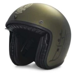 Harley-Davidson Jethelm Surplus X14 Matt Grün