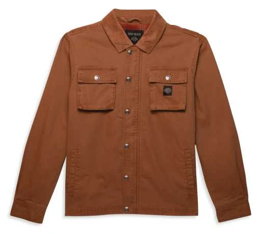 Harley-Davidson Canvas Jacke Forever Harley Braun 1 Harley-Davidson Canvas Jacke Forever Harley Braun