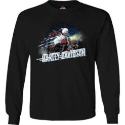 Harley-Davidson Longsleeve Frost Ride Schwarz