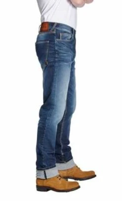 Rokker Biker Jeans Iron Selvage Blau -Thunderbike rok1050v 43