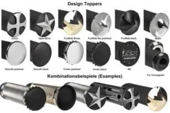 Fußrastenanlage Base Rubber 8 Fußrastenanlage Base Rubber -Thunderbike toppers13